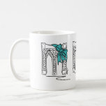 Brooklyn Bridge NYC Christmas Hanukkah Holiday Kaffeetasse<br><div class="desc">Die Tasse zeigt eine originelle Marker-Abbildung einer klassischen NYC-Sehenswürdigkeit,  der Brooklyn Bridge,  die für die Ferien "gekleidet" ist! Diese Chanukah Illustration ist auch auf anderen Produkten verfügbar. Sehen Sie nicht,  wonach Sie suchen? Brauchen Sie Hilfe bei der Anpassung? Kontaktieren Sie Rebecca,  um etwas für Sie entworfen zu haben.</div>