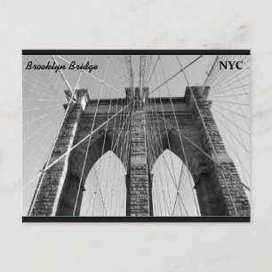 Brooklyn Bridge NYC Postcard Postkarte