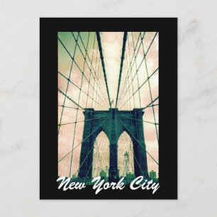 Brooklyn Bridge nyc Postkarte