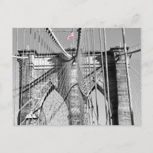 Brooklyn Bridge Postcard Postkarte