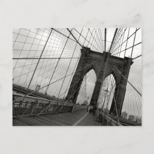 Brooklyn Bridge Postcard Postkarte