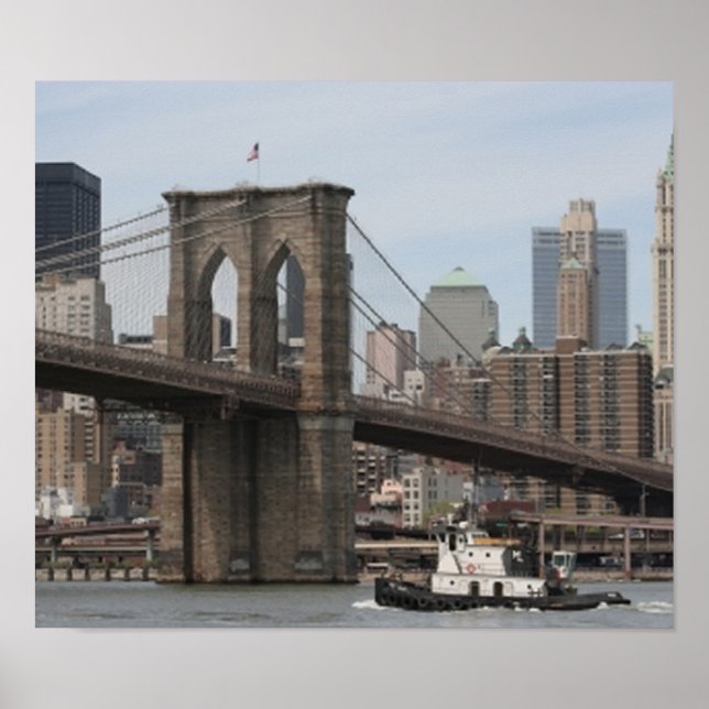 Brooklyn Bridge Poster (Vorne)