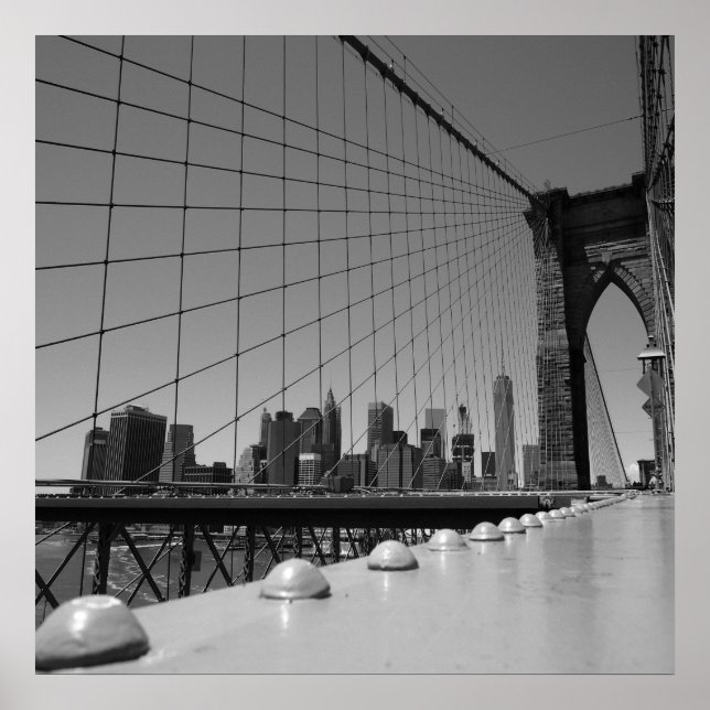 Brooklyn Bridge Poster (Vorne)