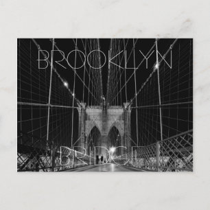 Brooklyn Bridge Postkarte