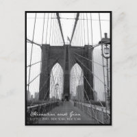 Brooklyn Bridge Save the Date
