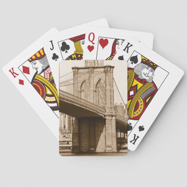 Brooklyn Bridge          Spielkarten (Rückseite)