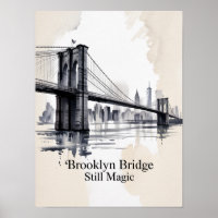 Brooklyn Bridge Still Magic Tinte
