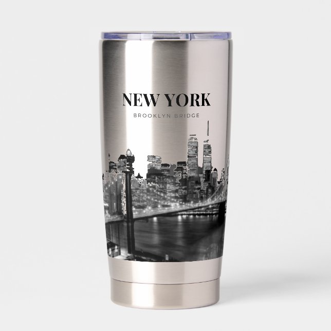 Brooklyn Bridge Thermobecher (Vorderseite)