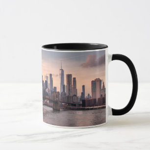 Brooklyn Bridge und Lower Manhattan Tasse