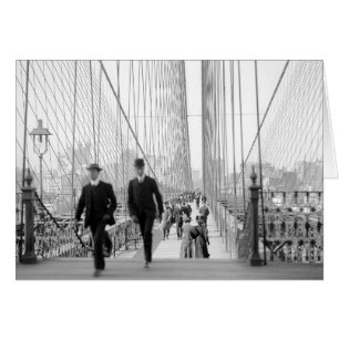 Brooklyn Bridge Walkway, 1905