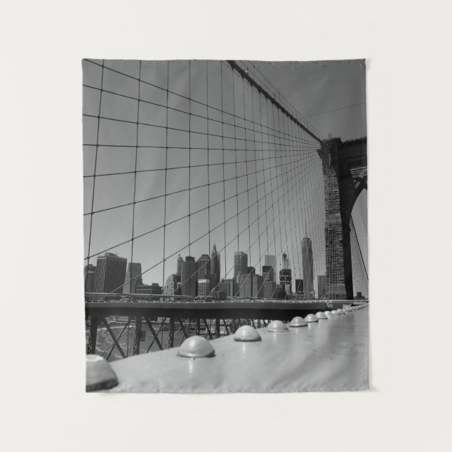Brooklyn Bridge Wandteppich (Vorderseite)