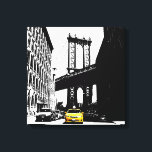 Brooklyn Bridge Yellow Taxi New York City Nyc Leinwanddruck<br><div class="desc">Brooklyn Bridge Yellow Taxi New York City Nyc Pop Art Leinwand Art Print.</div>