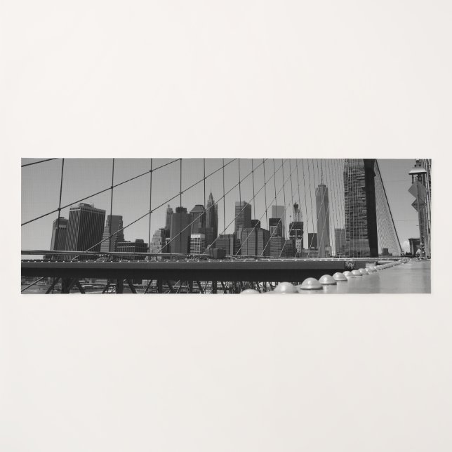 Brooklyn Bridge Yogamatte (Vorderseite (Horizontal))