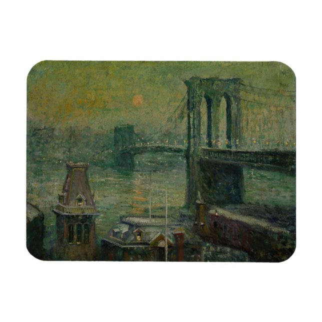 Brooklyn Bridge (zwischen 1917 und 1920) Ernest Magnet (Horizontal)