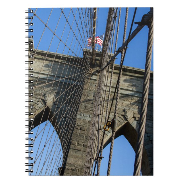 Brooklyn-Brücke 02 Notizblock (Vorderseite)