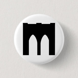 Brooklyn-Brücke Button