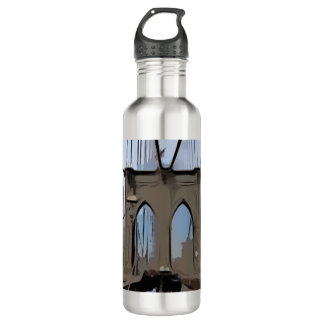 Brooklyn-Brücke Edelstahlflasche
