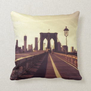 Brooklyn-Brücke - New York City Kissen