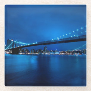 Brooklyn-Brücke, New York Glasuntersetzer