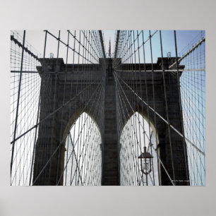 Brooklyn-Brücke, New York, NY USA Poster