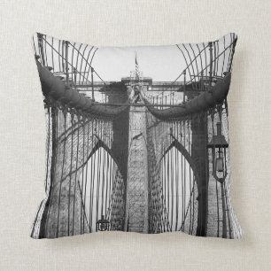Brooklyn-Brücke, NYC Thema-Wurfkissen Kissen