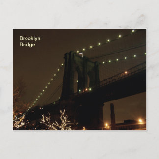 Brooklyn-Brücke Postkarte