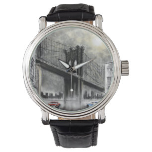 Brooklyn-Brücke, USA-Uhr Armbanduhr