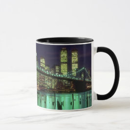 Brooklyn-Brücken-@ Nacht Tasse