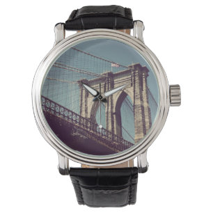 Brooklyn-Brücken-Uhr Armbanduhr