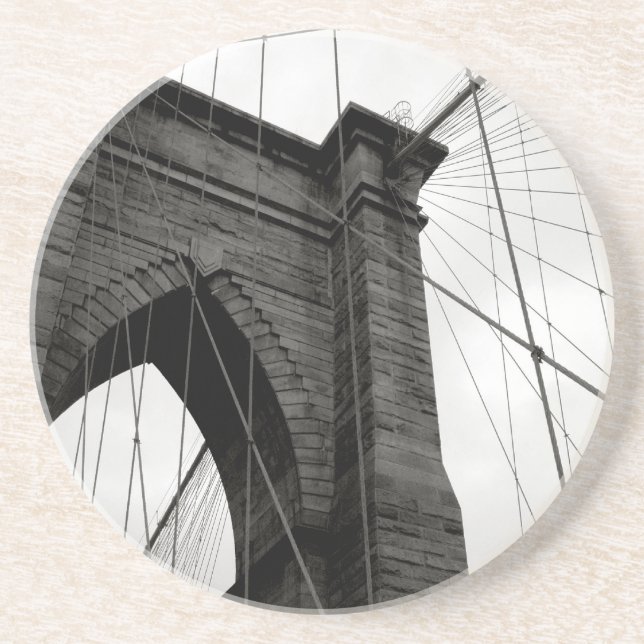 Brooklyn-Brücken-Untersetzer Untersetzer (Vorne)