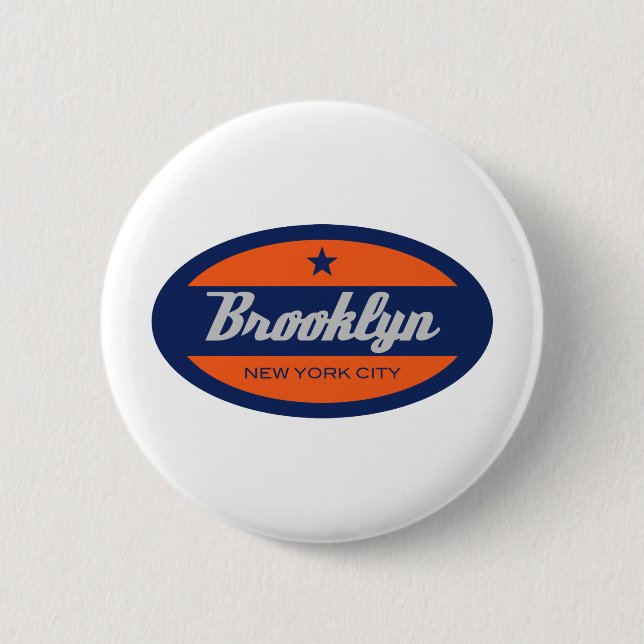 *Brooklyn Button (Vorderseite)
