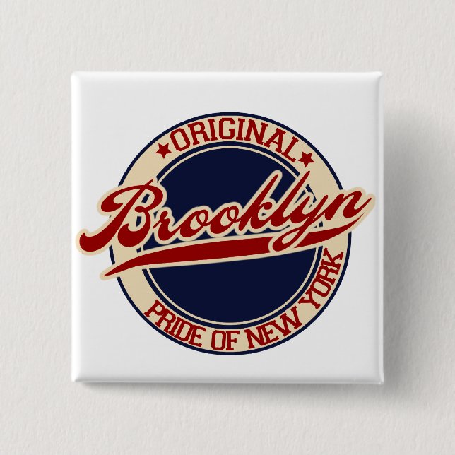 Brooklyn Button (Vorderseite)