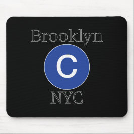 Brooklyn C Train Mousepad
