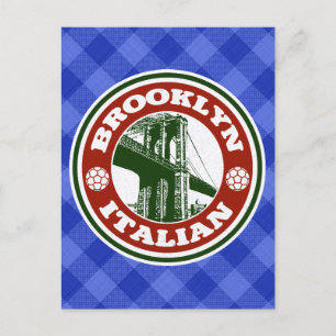 Brooklyn Carte postale italienne américaine