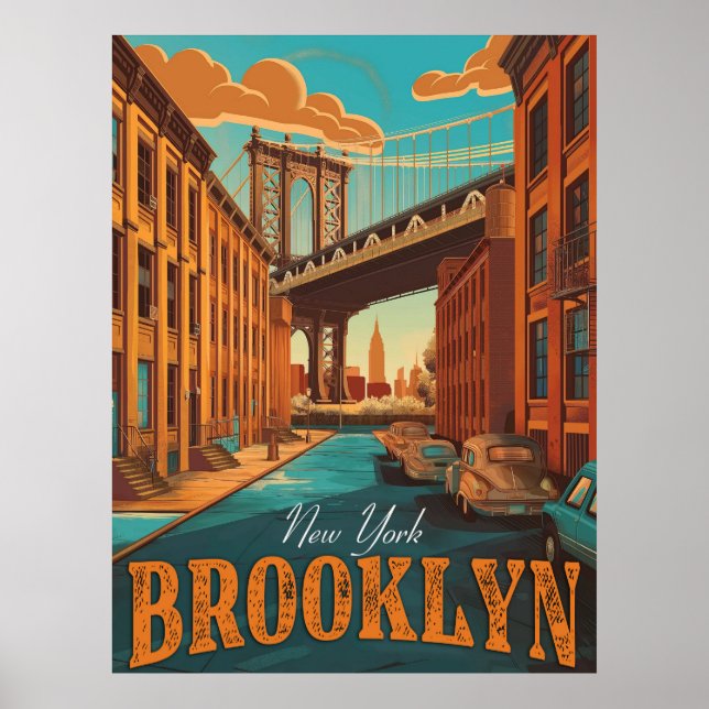Brooklyn Charm: Die Essenz damit erfassen Poster (Vorne)