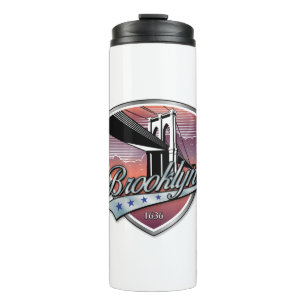 Brooklyn Design Silber Thermosbecher