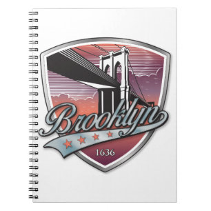 Brooklyn Design Silver Notizblock