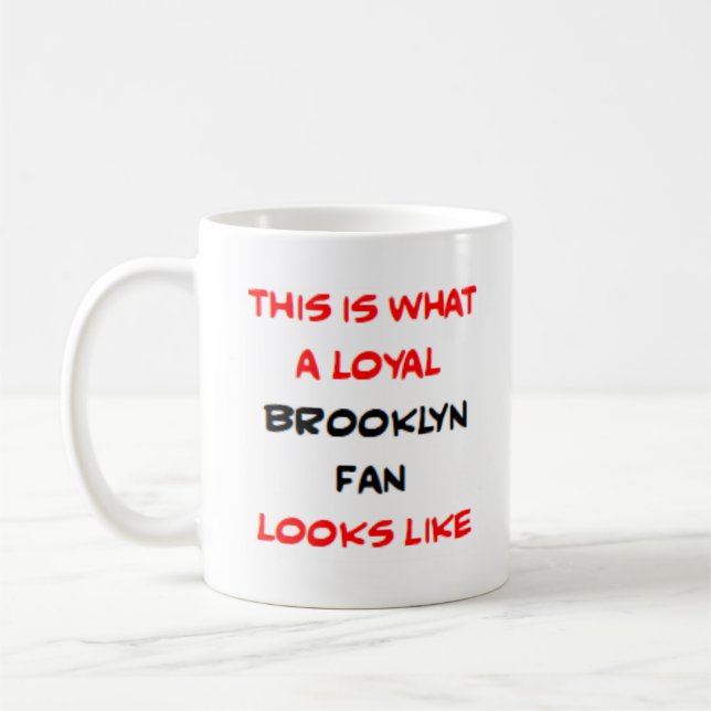 brooklyn fan, loyal kaffeetasse (Links)