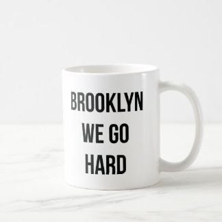 Brooklyn gehen wir stark kaffeetasse
