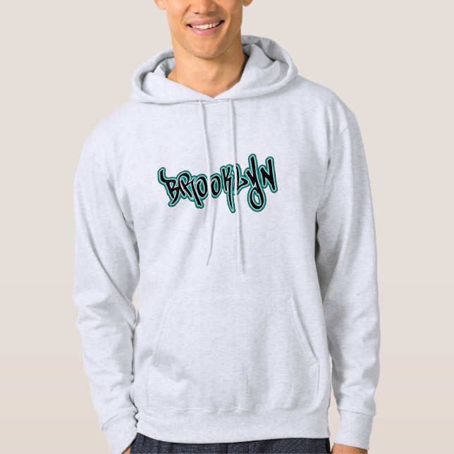 Brooklyn Graffiti Hoodie (Vorderseite)