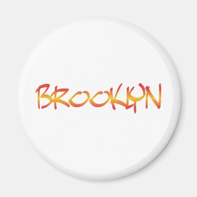 Brooklyn Graffiti Magnet (Vorne)