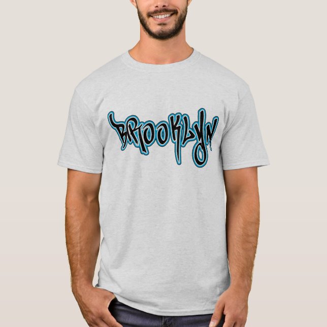 Brooklyn Graffiti T-Shirt (Vorderseite)