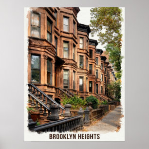 Brooklyn Heights Brooklyn Poster