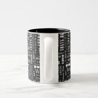 Brooklyn Heights erinnerte sich an Kaffee-Tasse Zweifarbige Tasse
