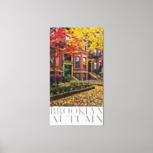 Brooklyn Herbst Leinwand Druck