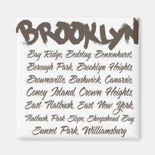 Brooklyn Hoods Magnet