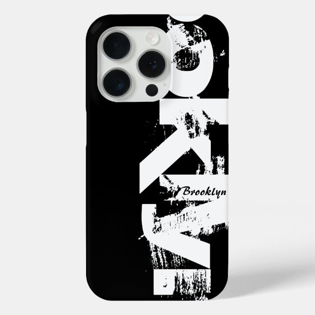Brooklyn iPhone 15 Pro Hülle (Rückseite)
