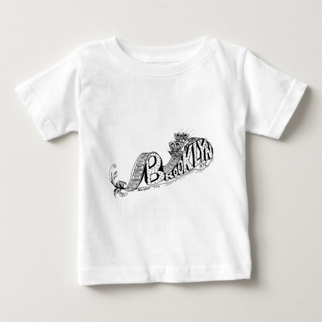 Brooklyn ist für Erregung! Baby T-shirt (Vorderseite)
