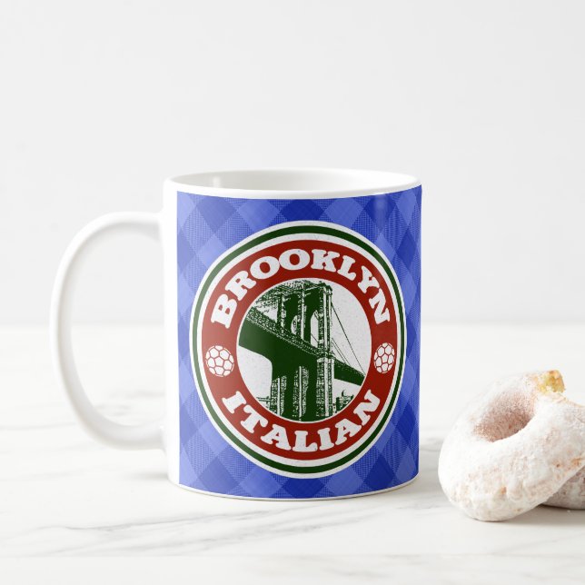 Brooklyn Italian American Mug (Avec donut)