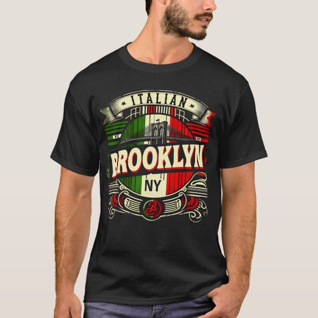 Brooklyn Italian T-Shirt (Vorderseite)